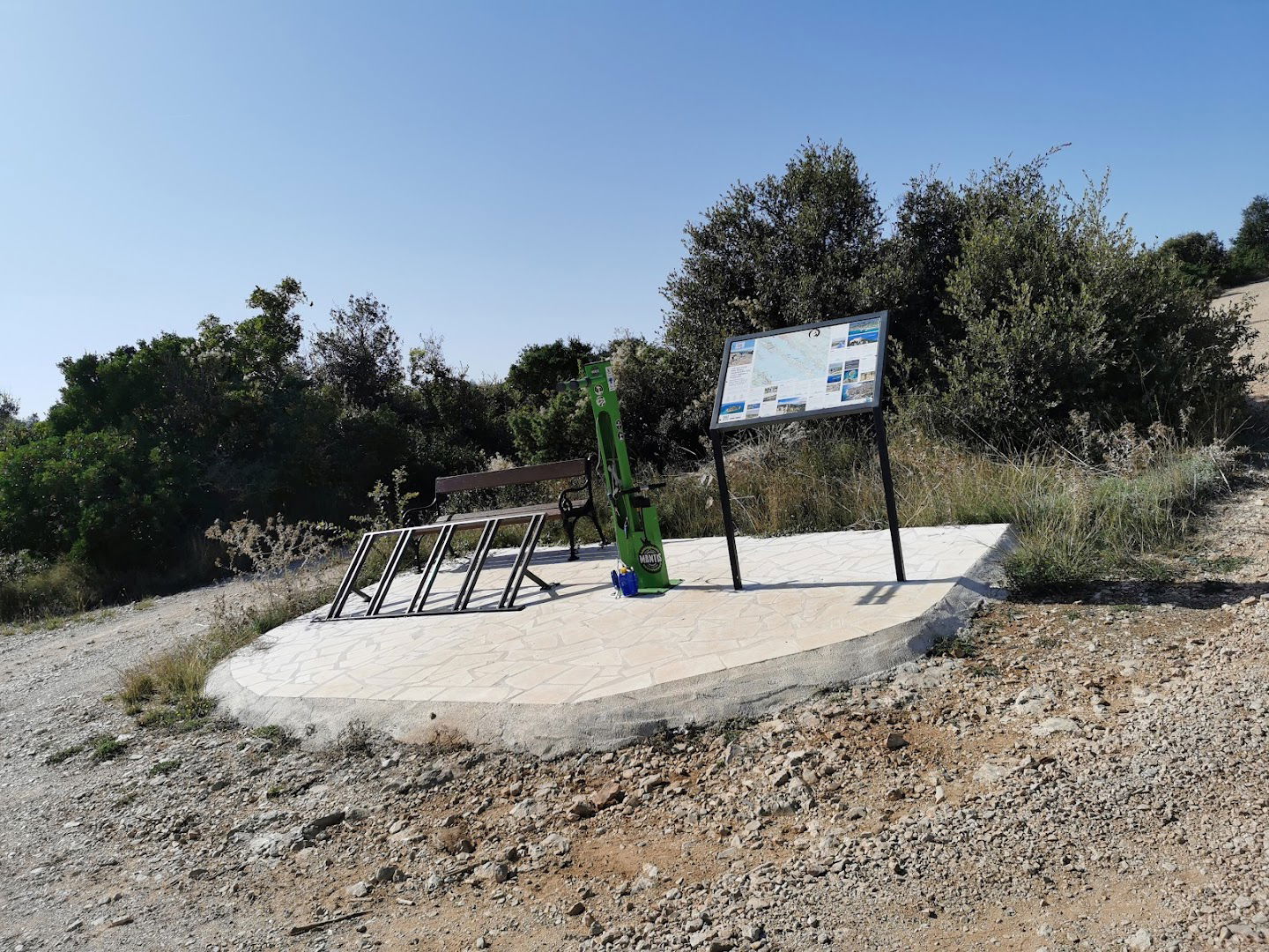 Fahrradstation Rastplatz