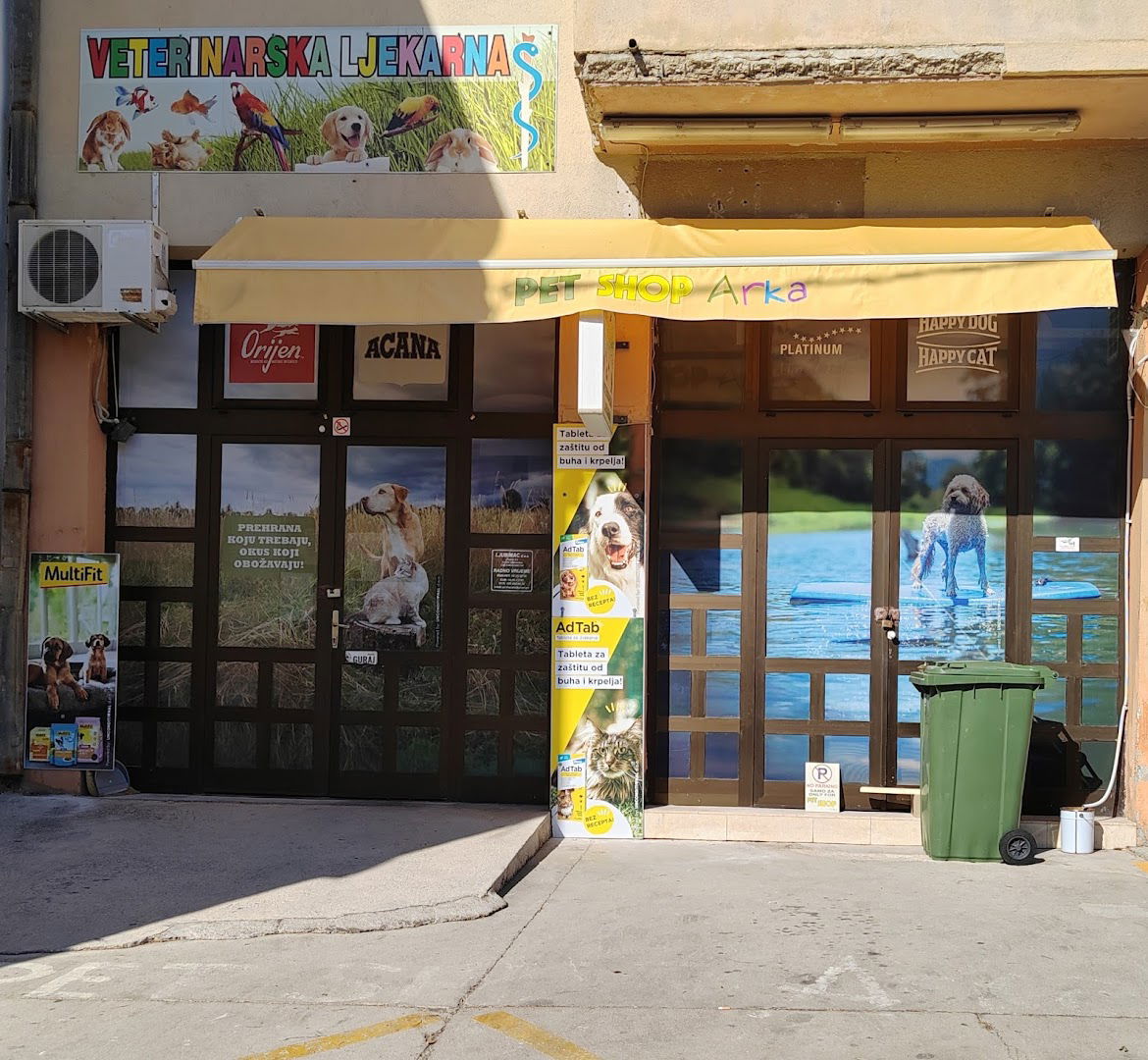 PET SHOP ARKA Veterinarska ljekarna. Ljubimac d.o.o