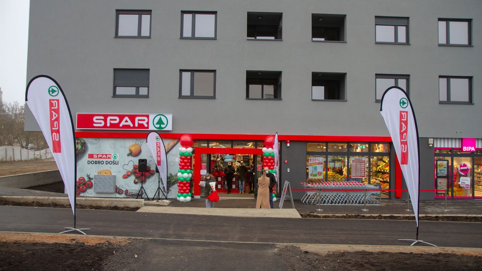 SPAR supermarket Zagreb I.B. Mažuranić