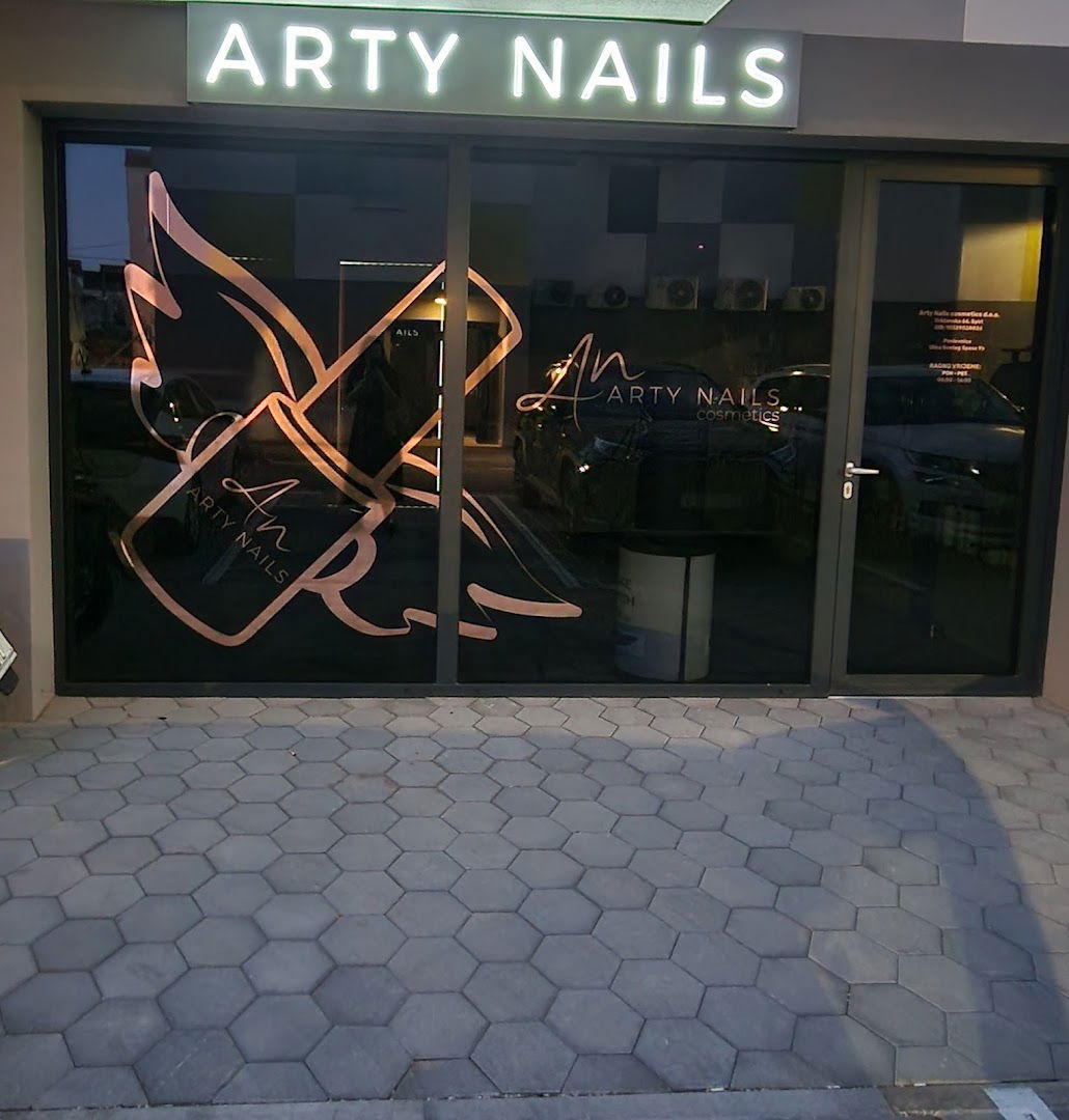 Arty Nails sales, education center and nail salon