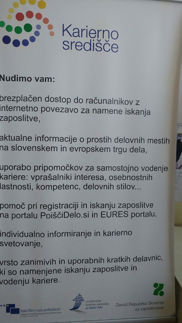 Zavod RS za zaposlovanje, Karierno središče Murska Sobota