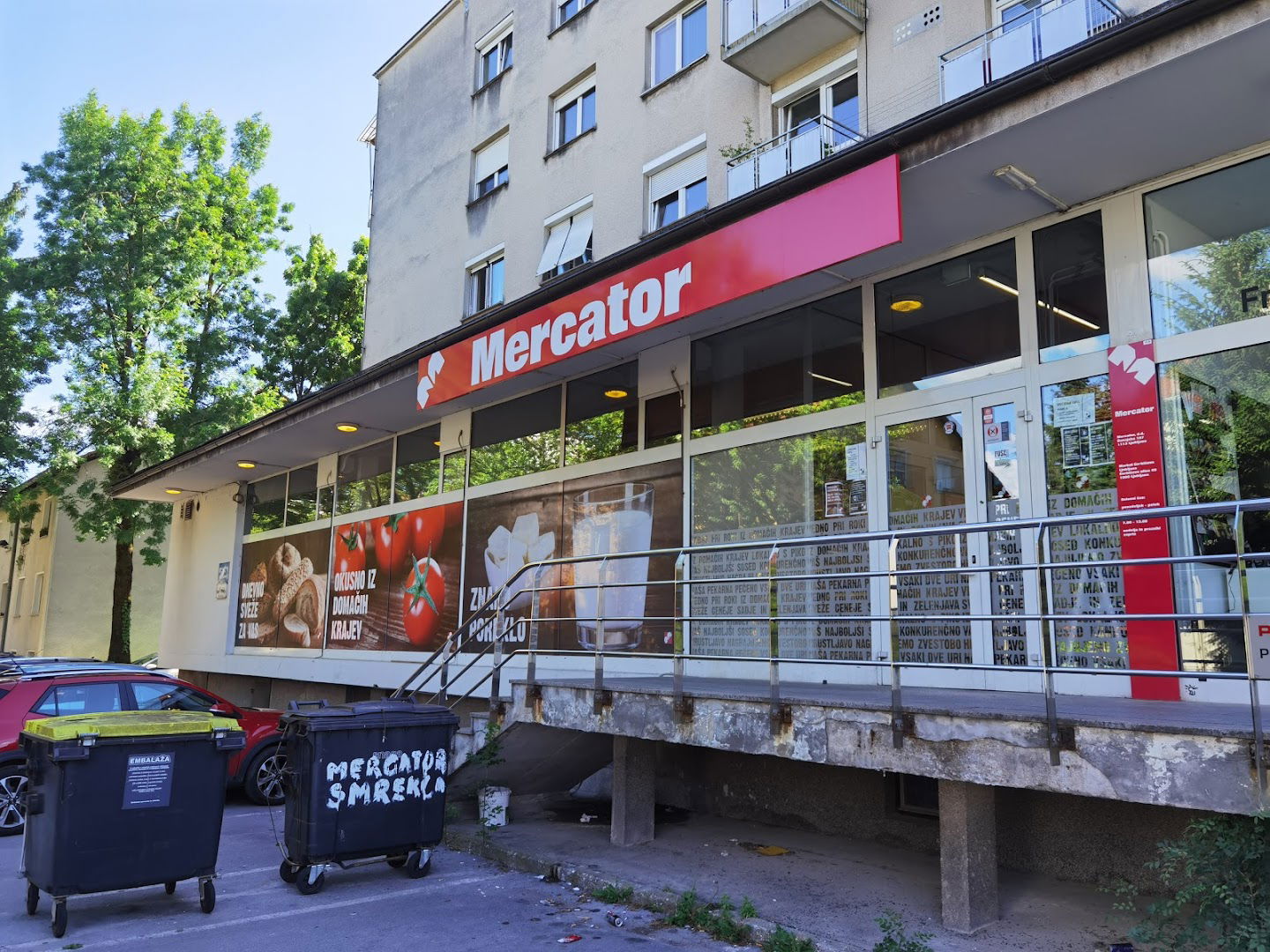 Poslovni sistem Mercator d.d., poslovna enota 101010 market Gerbičeva Ljubljana