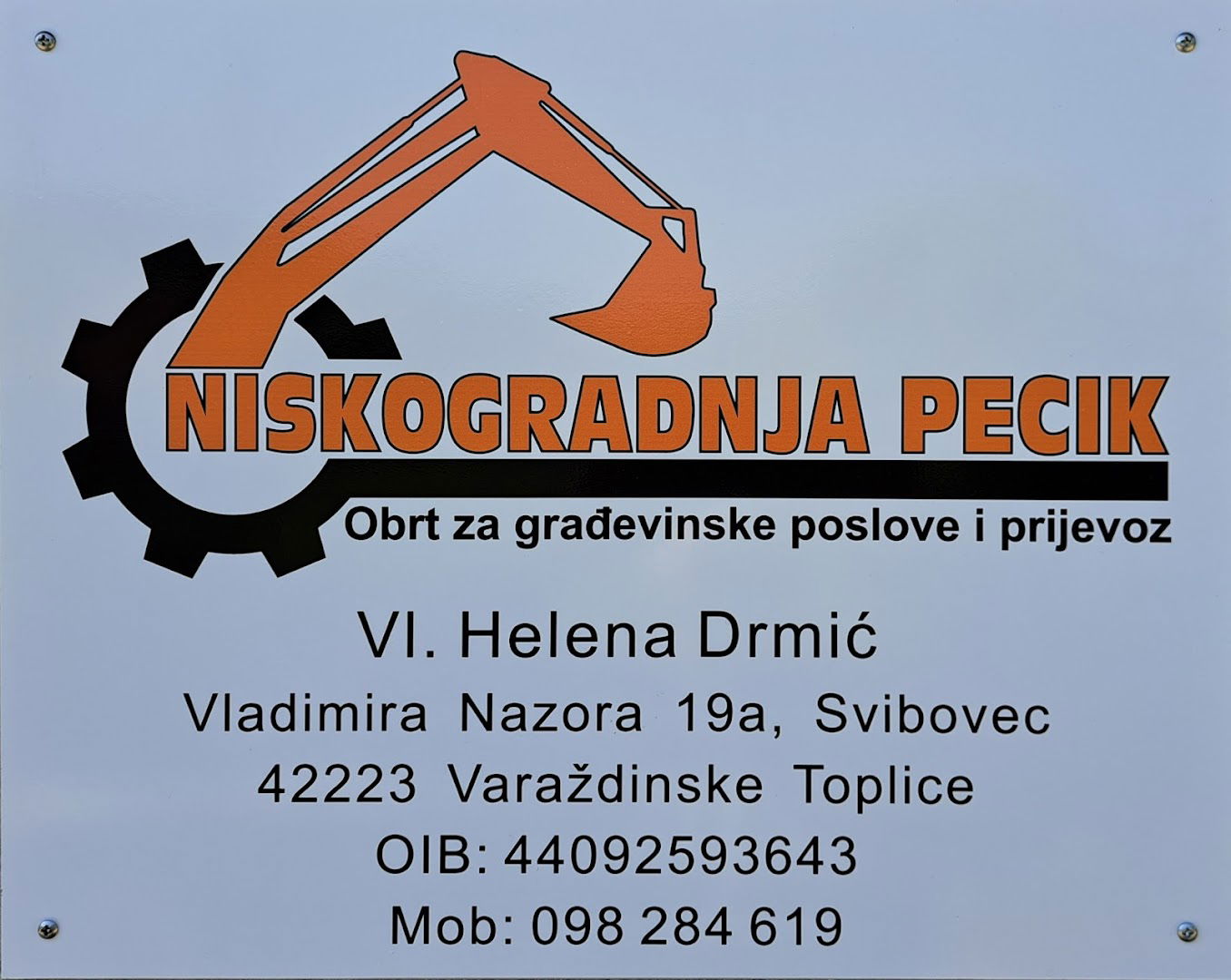 Niskogradnja Pecik vl. Helena Drmić