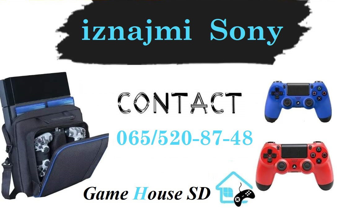 Iznajmi Sony PS5 & PS4