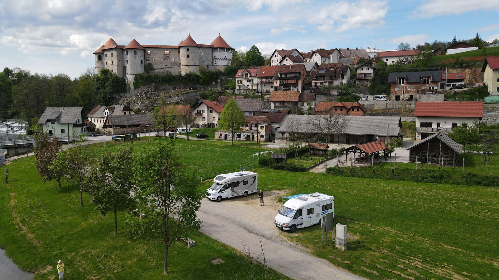 Freier Stellplatz der Gemeinde