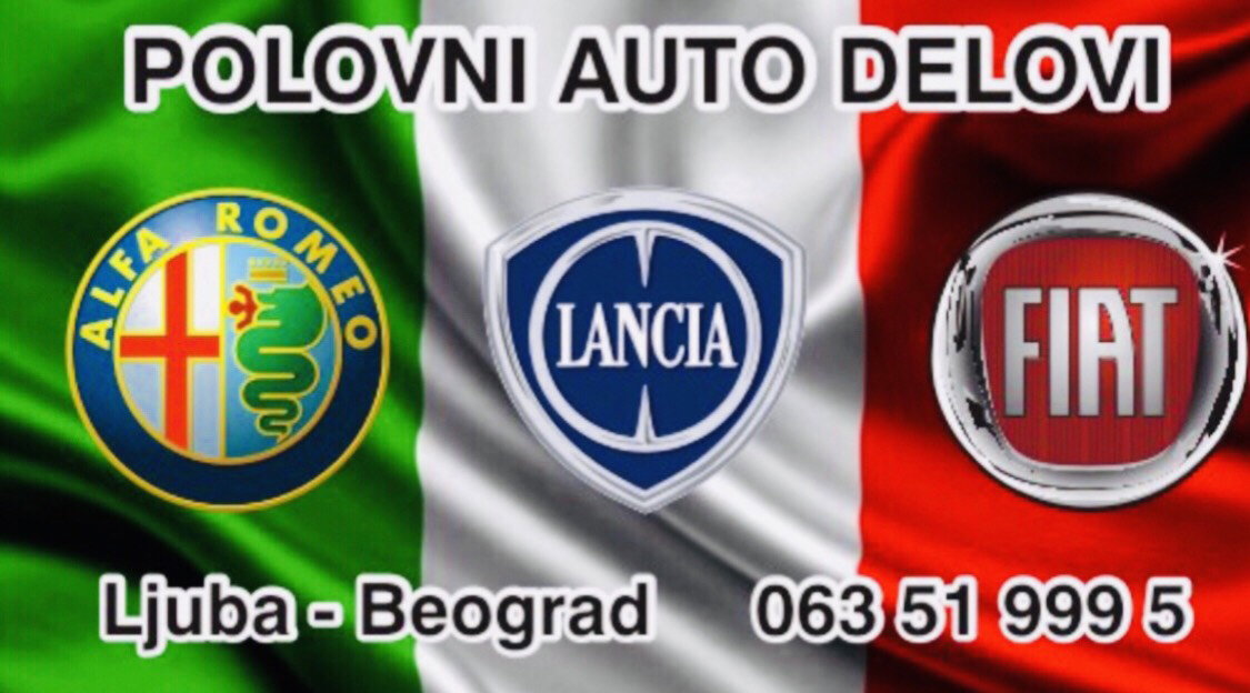 Fiat Alfa Lancia Polovni Auto Delovi Altina