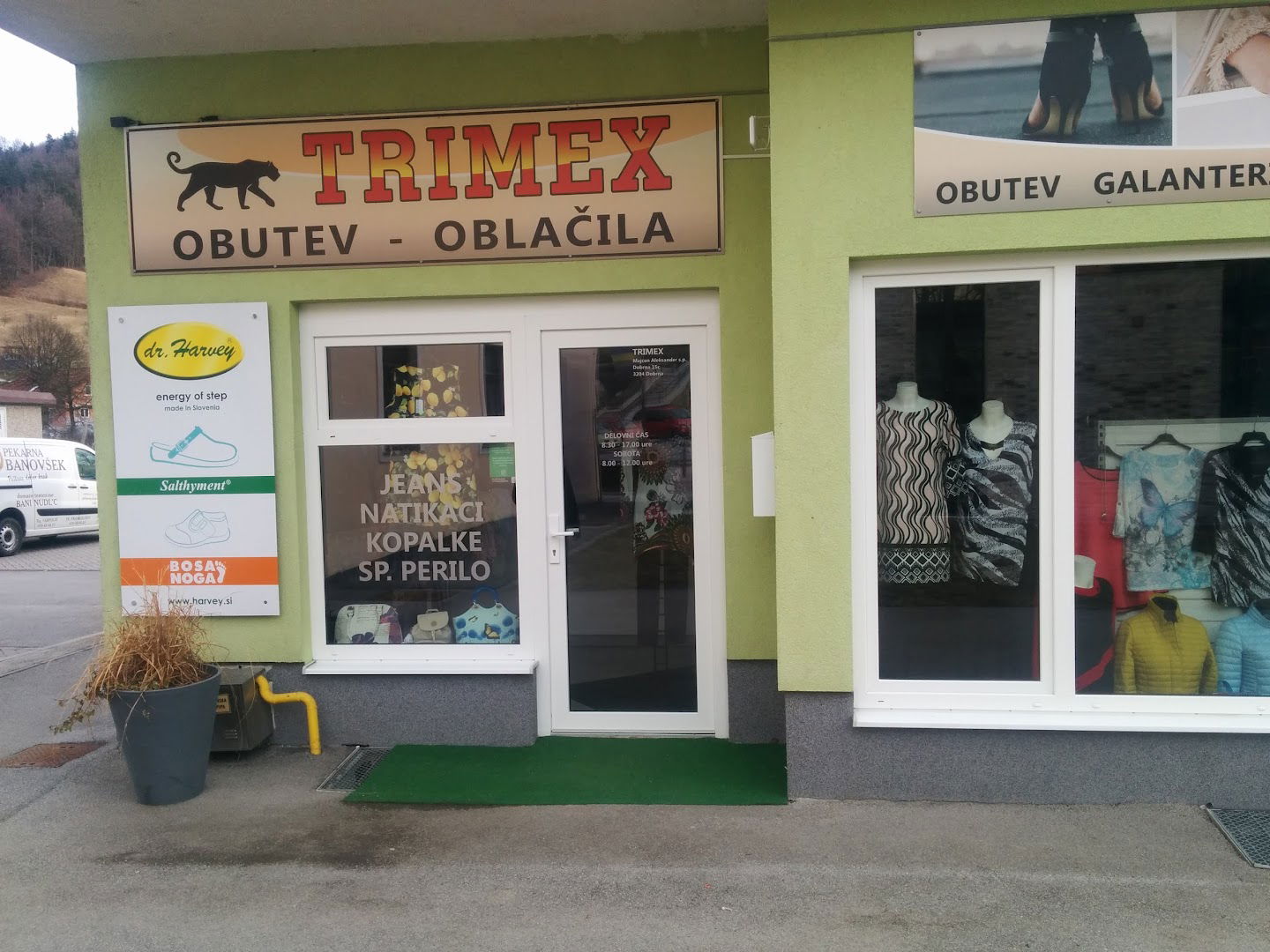 Trgovina Trimex - Obutev in oblačila