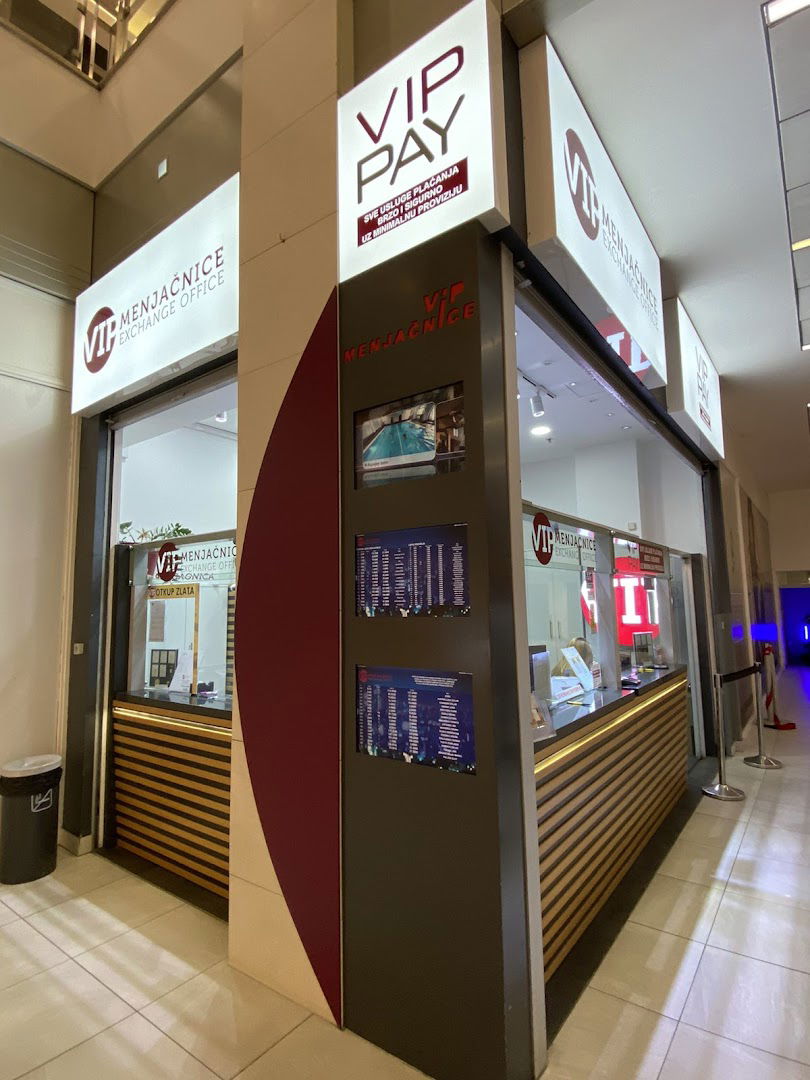 Exchange office Vip Pay Menjacnica TC Delta City