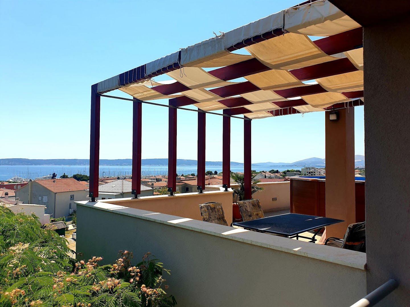 Apartmemts Panoramic view from Kaštela