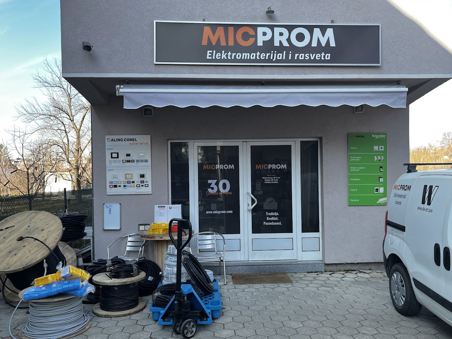 Mic prom - Prodavnica Elektro materijala i rasvete