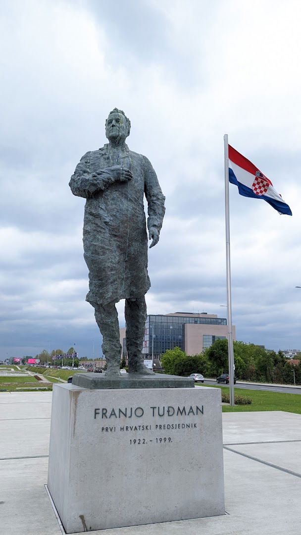Sculpture of the dr. Franjo Tuđman
