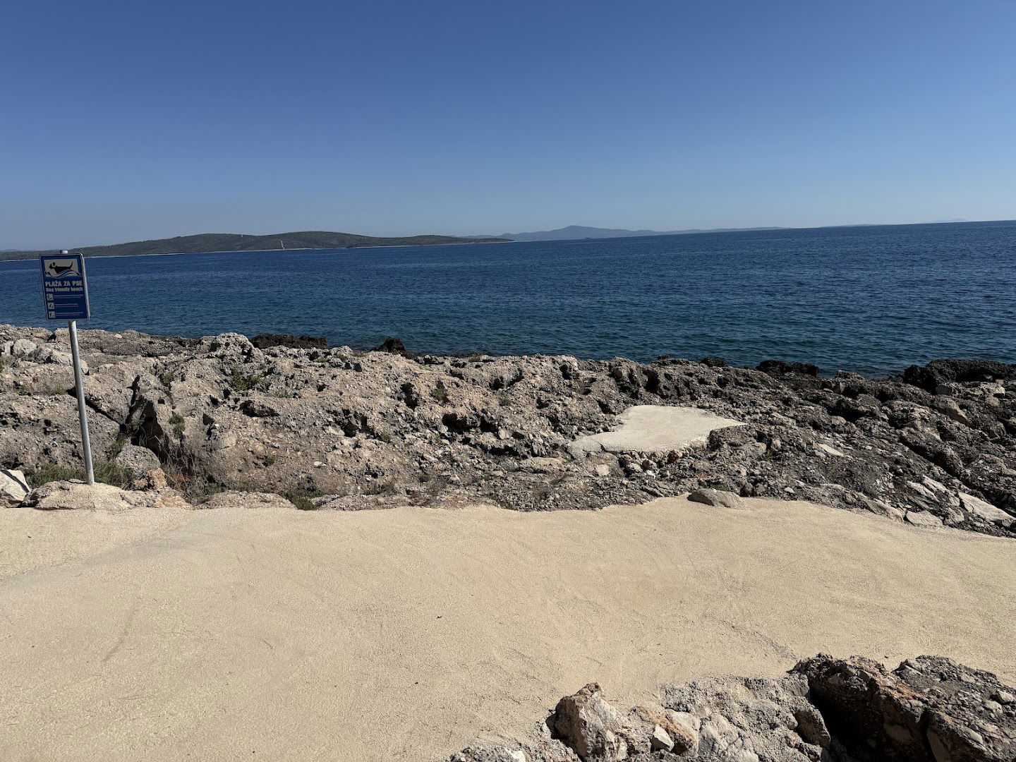 Ivan Dolac dog beach