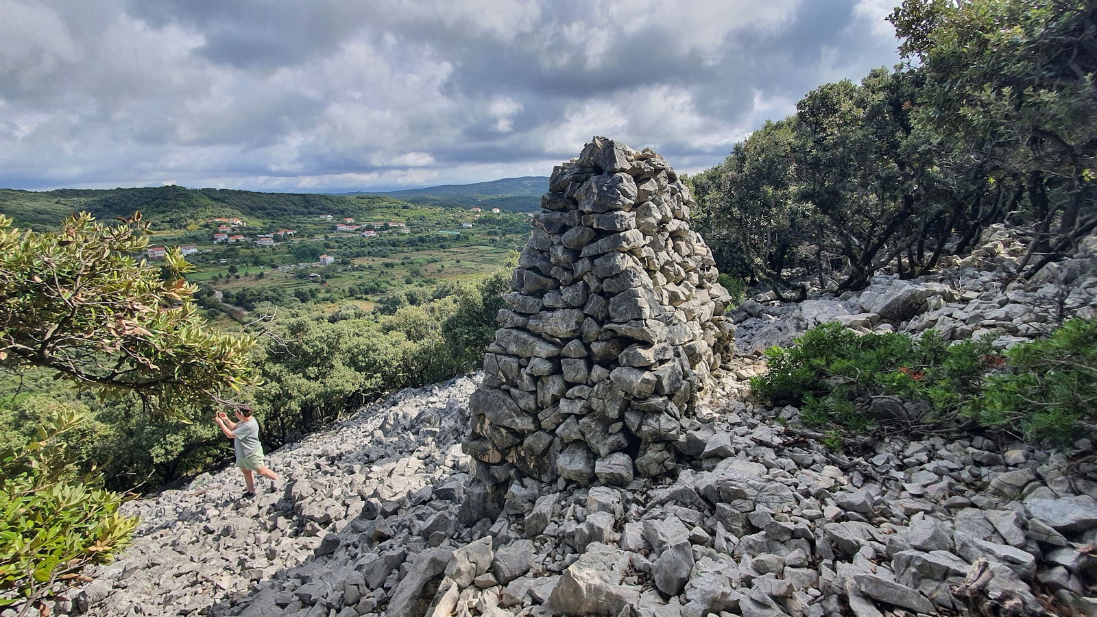 Pyramid-shaped Monument