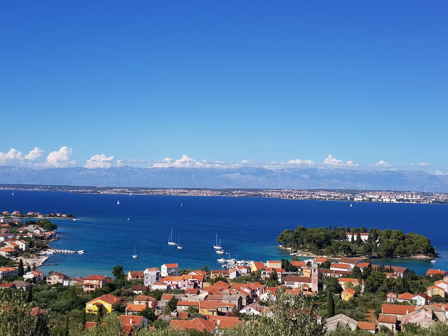 Apartment with swimming pool "Mela"