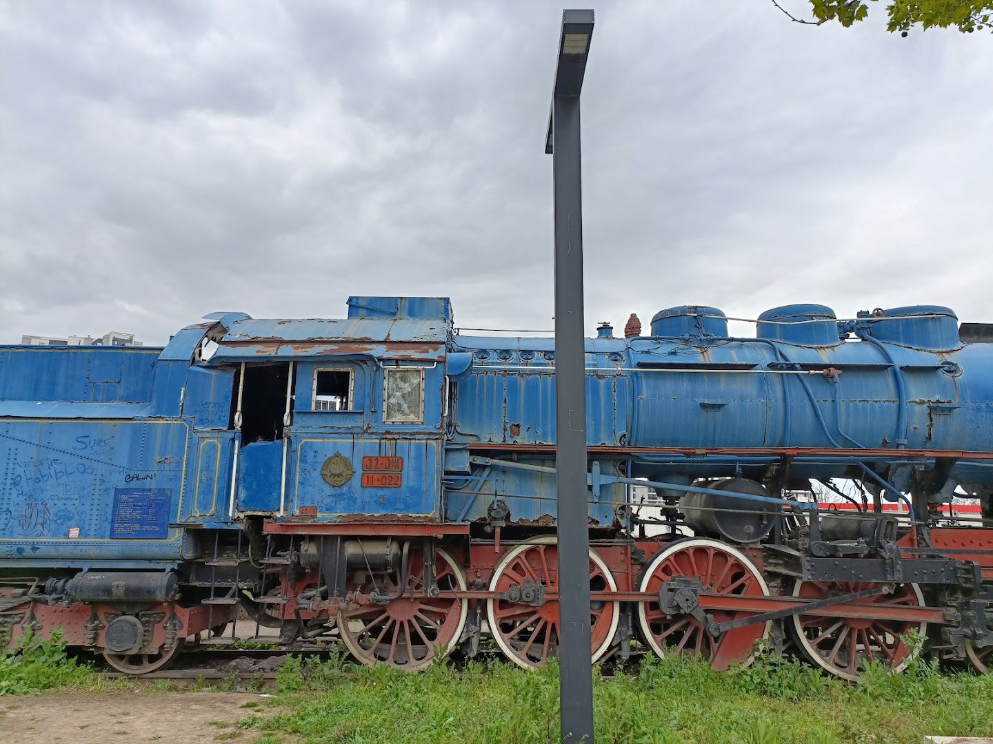 Locomotive Blue Train