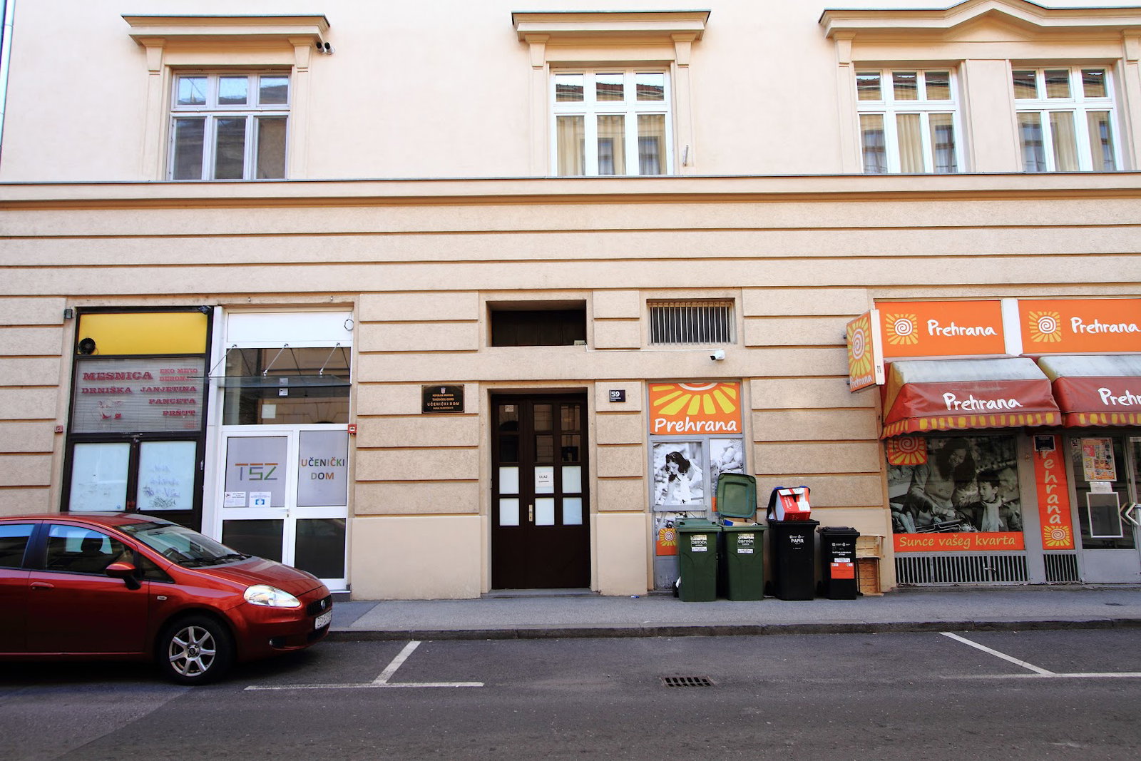 STUDENT HOUSE Technical School in Zagreb