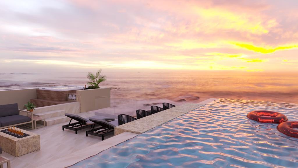 Luxury beachfront Penthouse with infinity pool