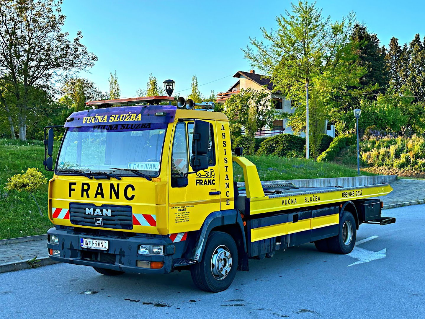 VUČNA SLUŽBA FRANC, vl. Ivan Francišković