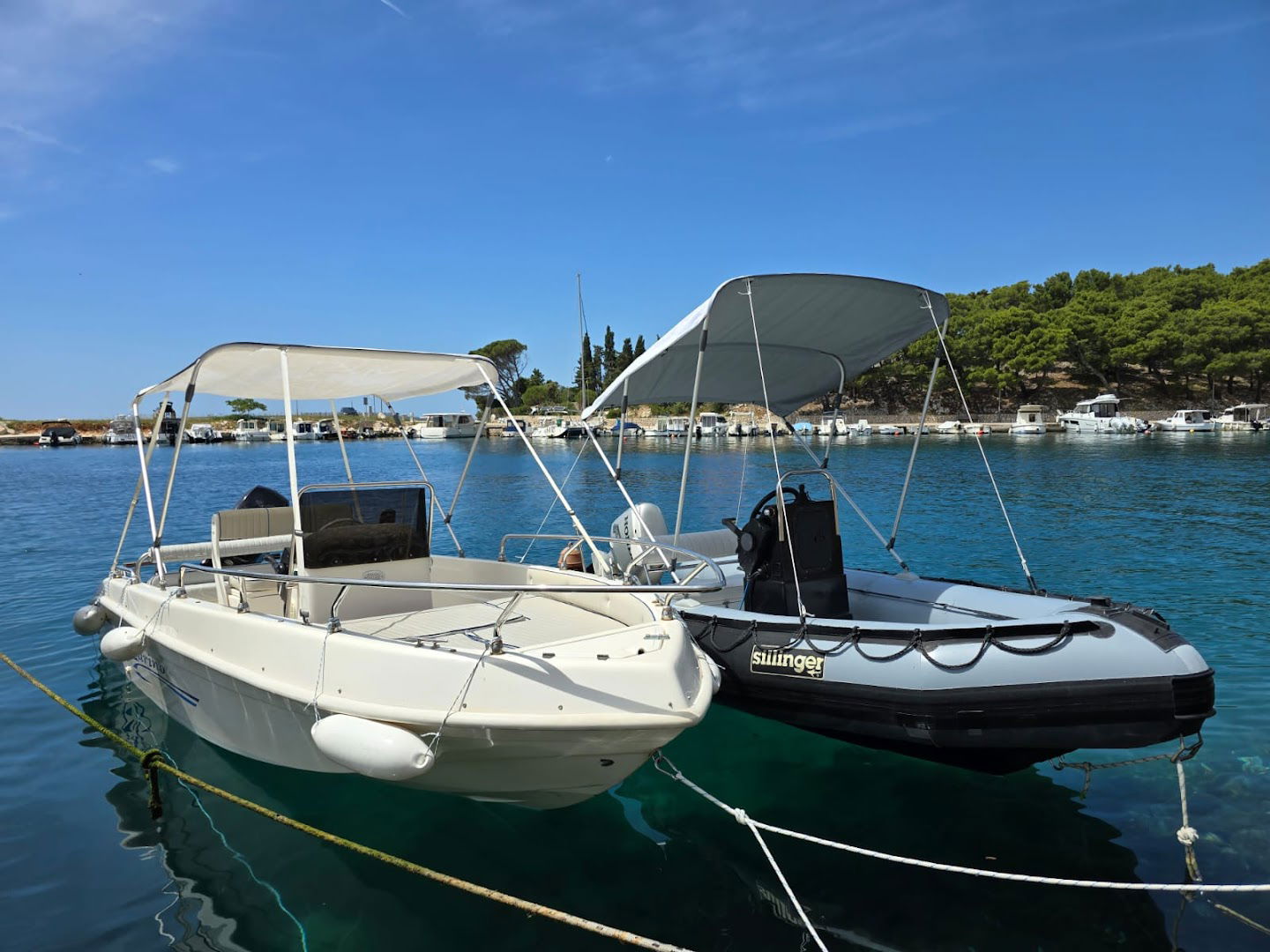 rent a boat "waves", Mandre