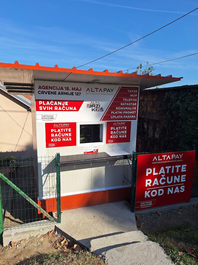 Agencija 18. maj ALTA PAY