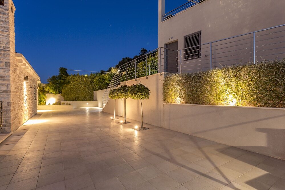 Beachfront Villa Poseidon with Heated Pool