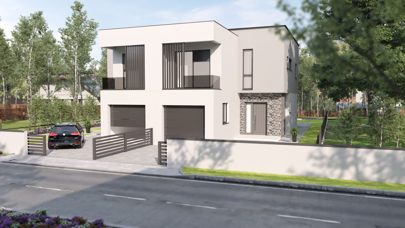 ALEJA TIŠINE - DVOJNI OBJEKTI