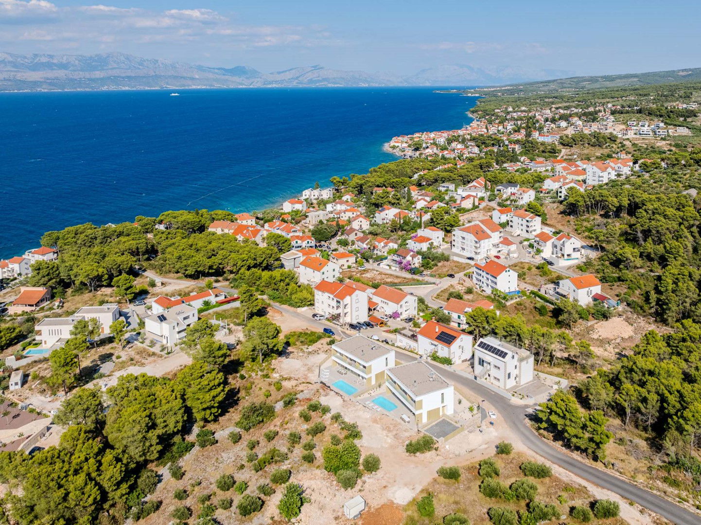 Luxury Seaside Villa Sutivan Lemon Tree A with heated pool