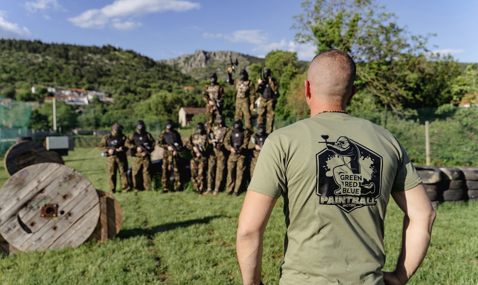 Green Red Blue Paintball Imotski