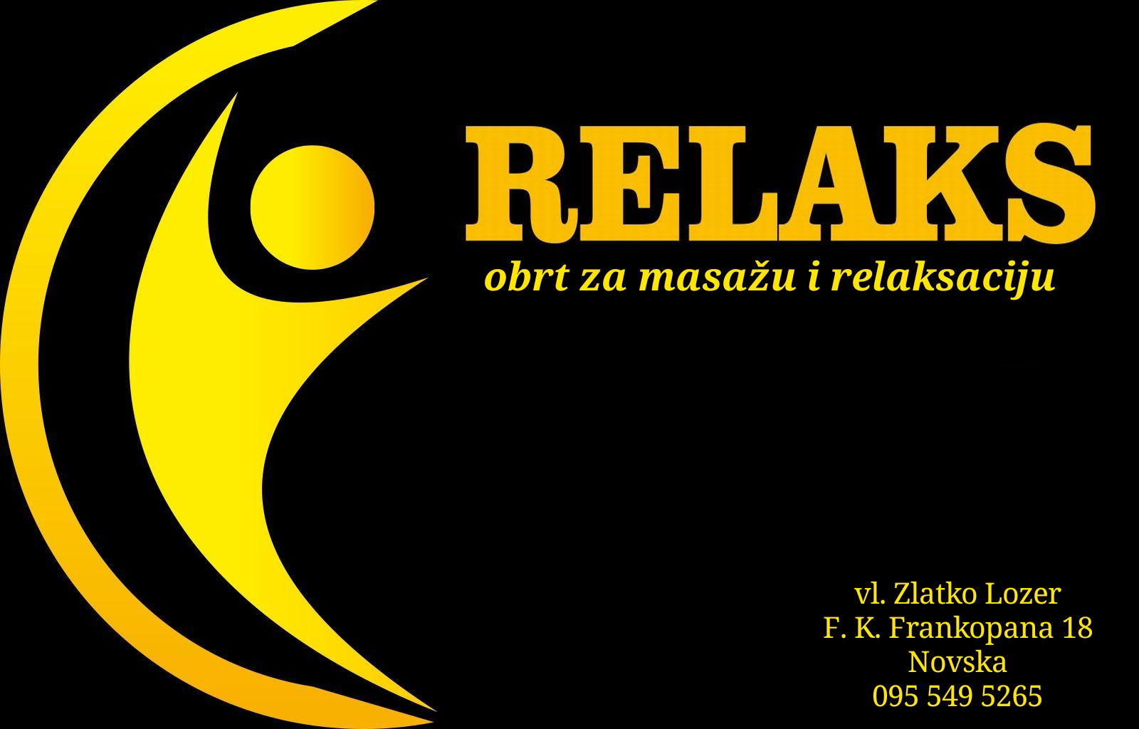 Relaks obrt za masažu i relaksaciju