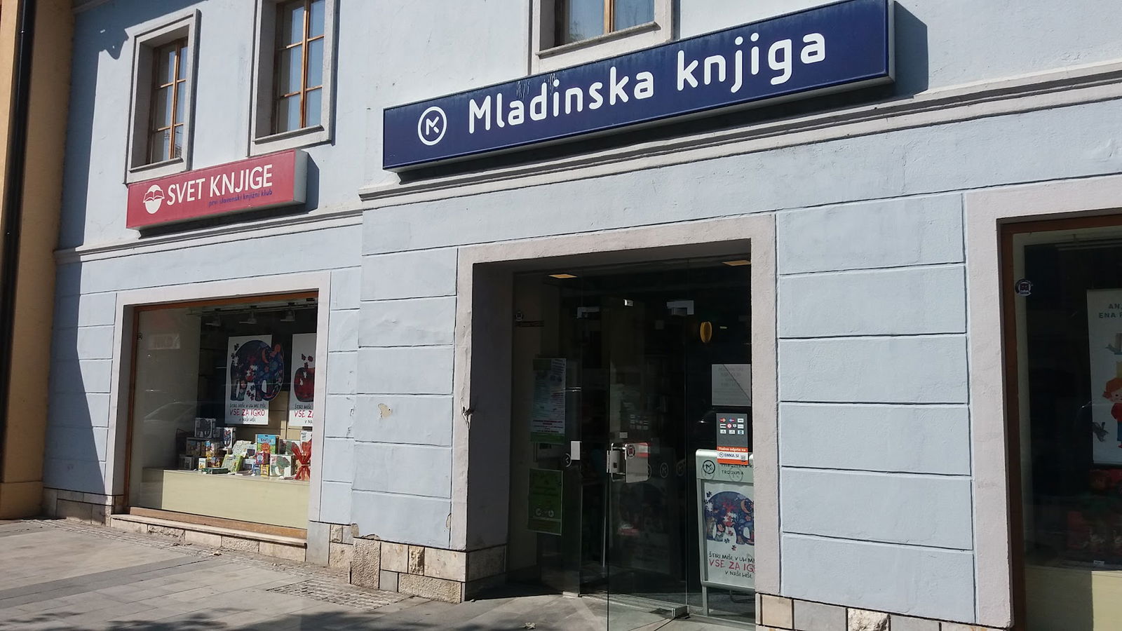 Mladinska knjiga - knjigarna, papirnica in Svet knjige Slovenj Gradec