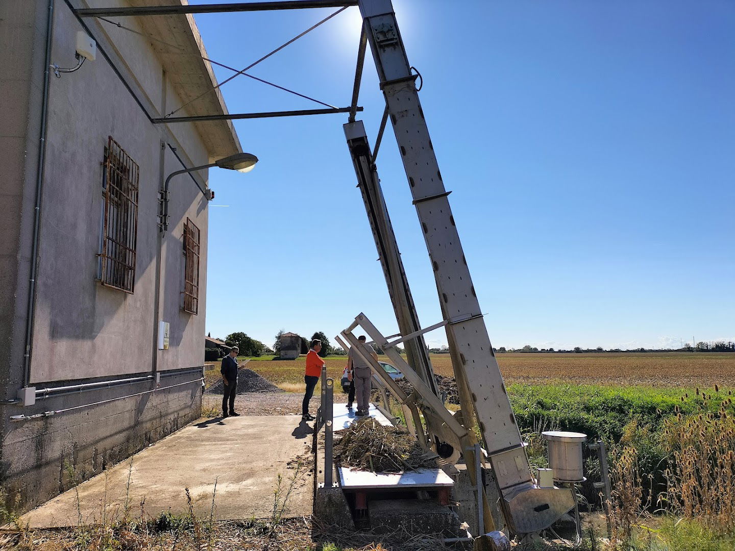 Idrovora "Voltascura" - impianto idrovoro