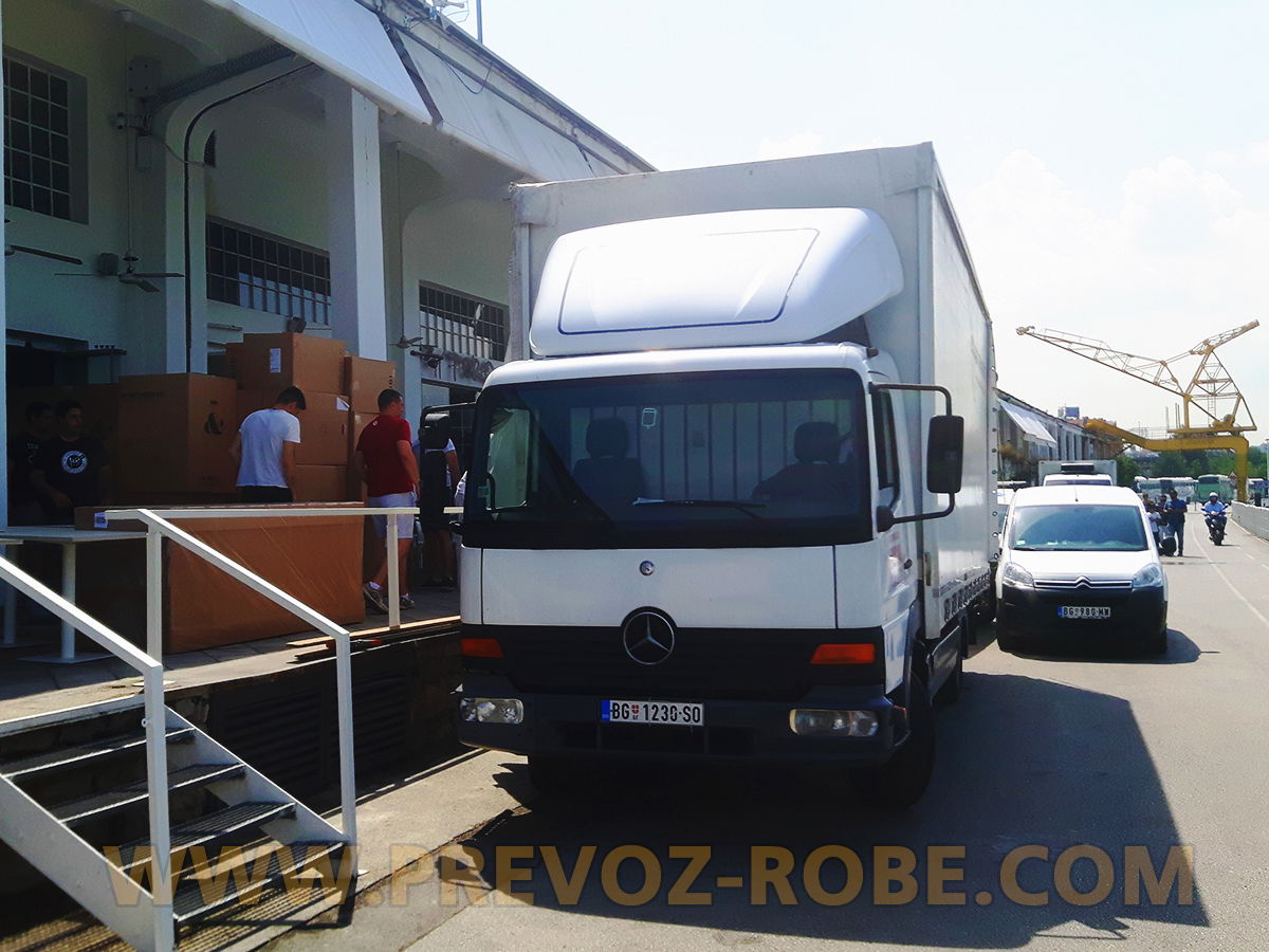Kamionski i kombi prevoz robe Beograd