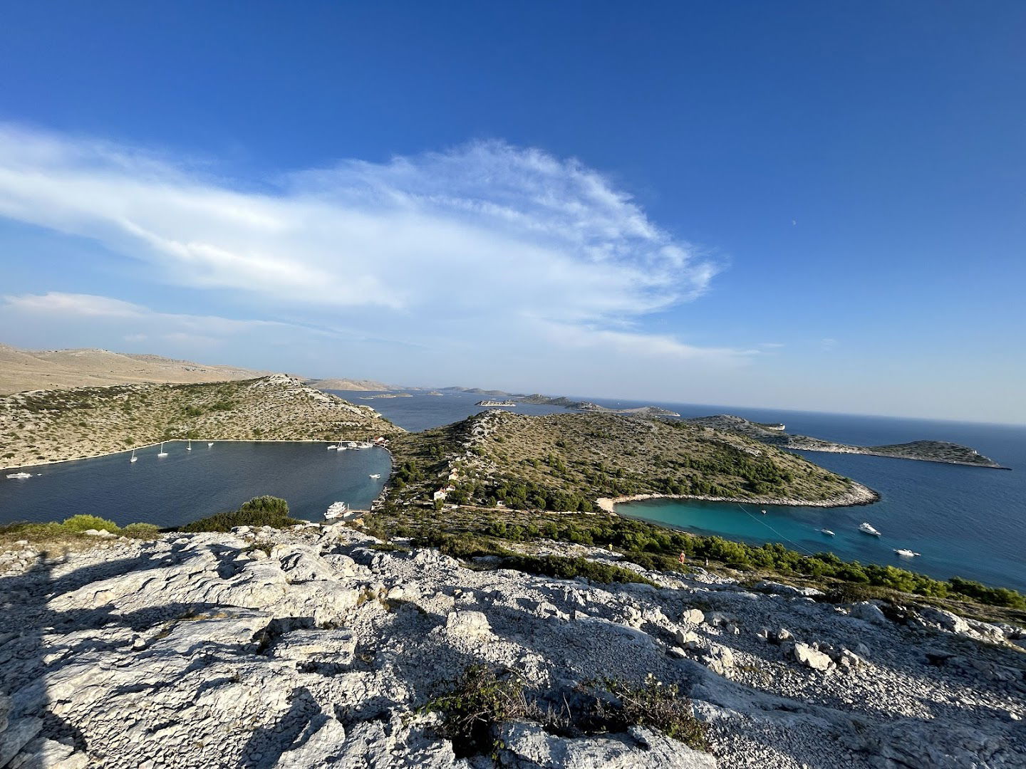 Jetée île Levrnaka, Kornati