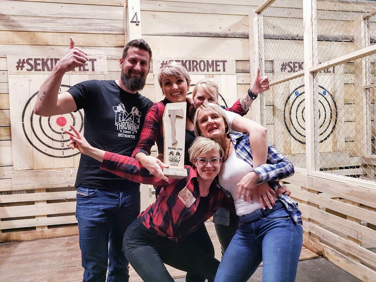 Axe Throwing Europe - Sekiromet (by Proactivita)