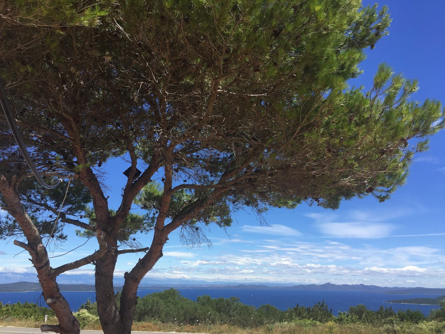 Panoramablick zum Velebitgebirge
