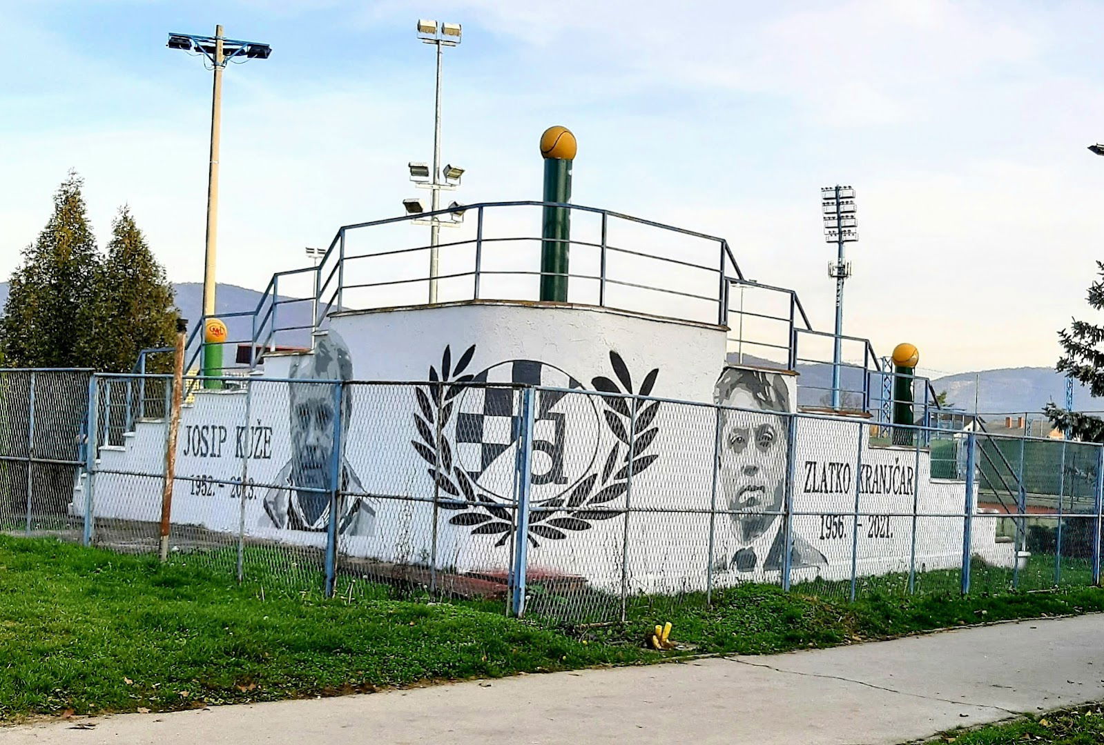 Mural posvećen Josipu Kužeu i Zlatku Cici Kranjčaru