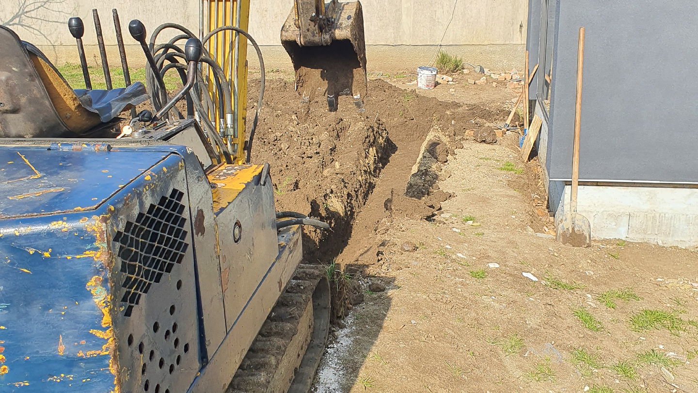 Mini bager usluge Log izgradnja doo