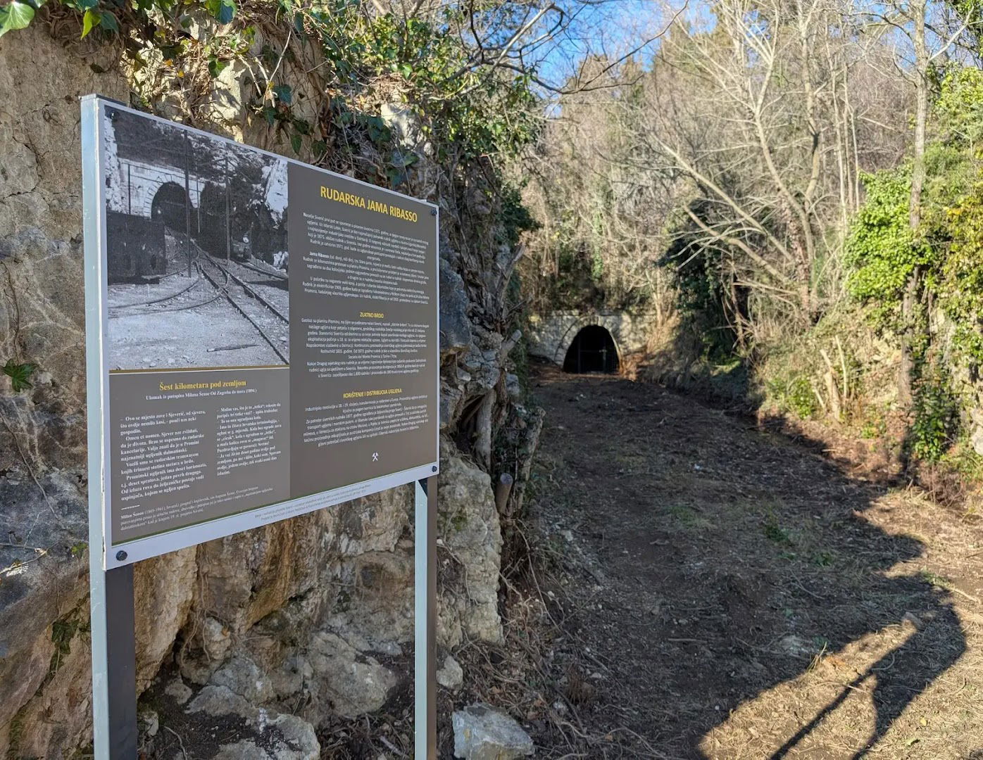 Rudnik ulaz - Rudarska Jama Ribasso