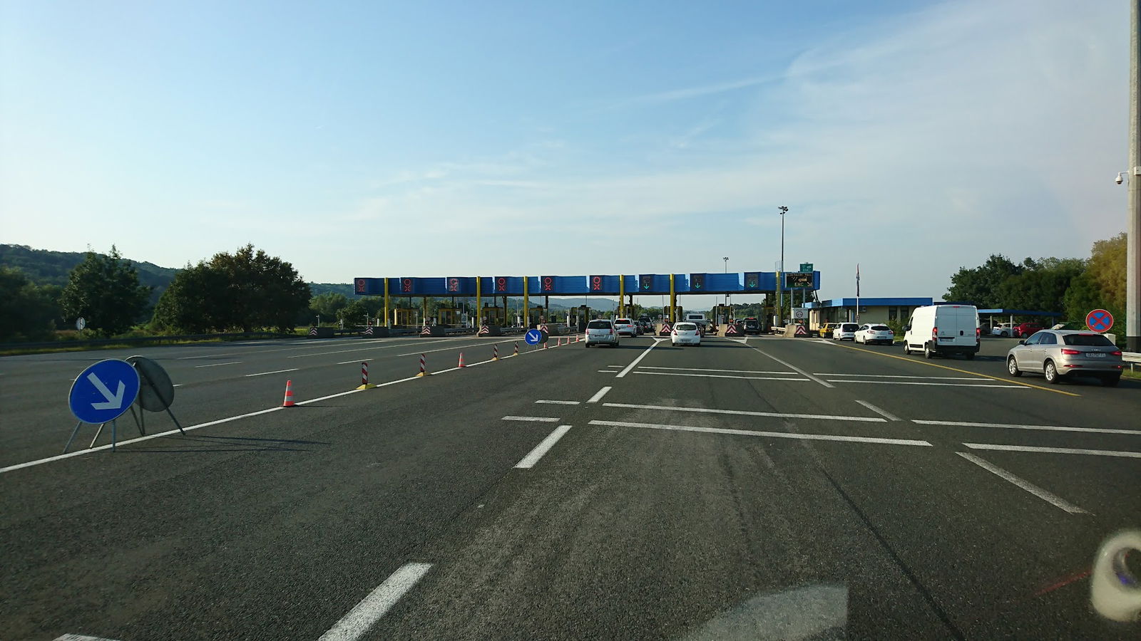 Toll station Sveta Helena