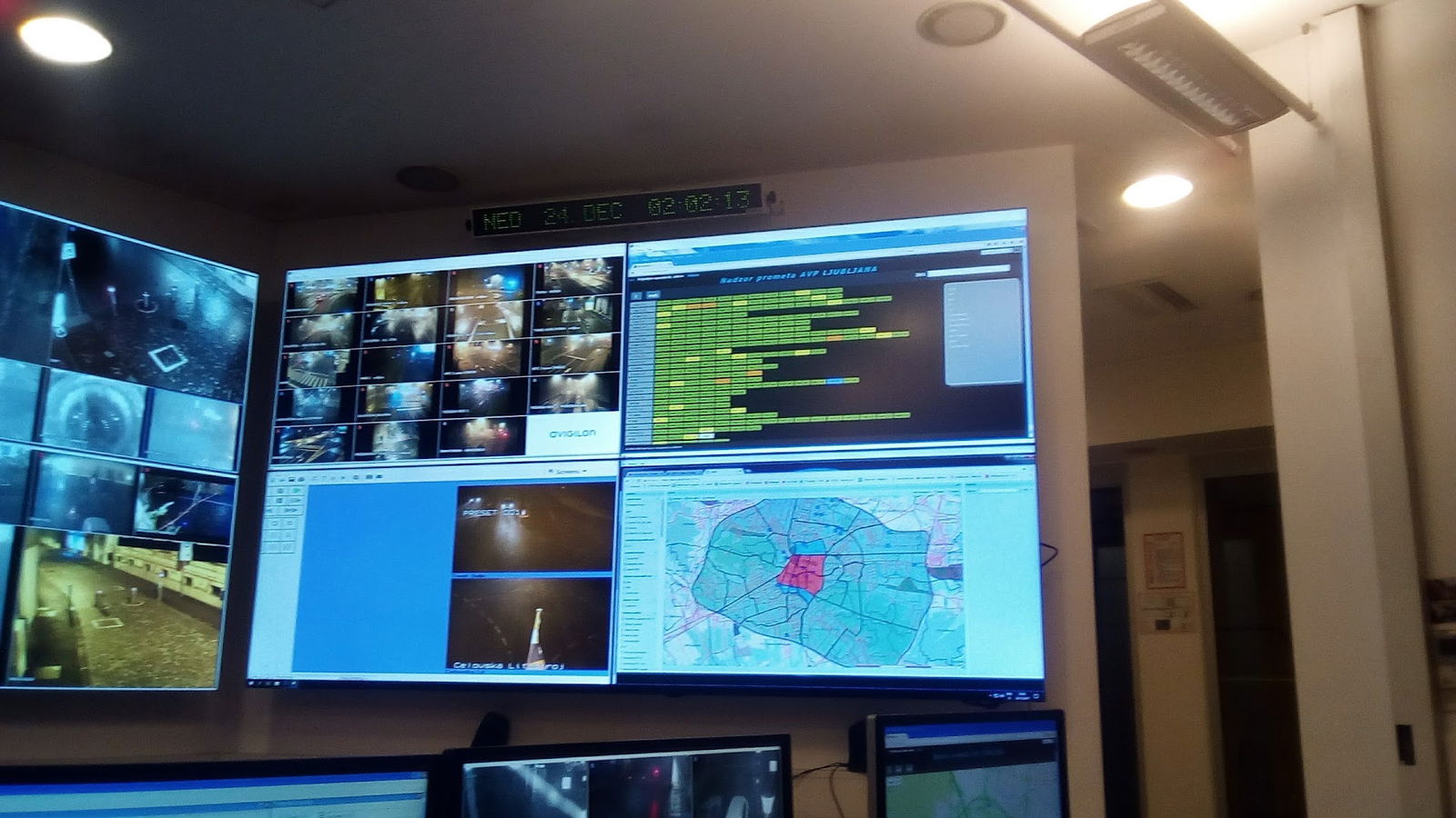 Traffic management center Ljubljana