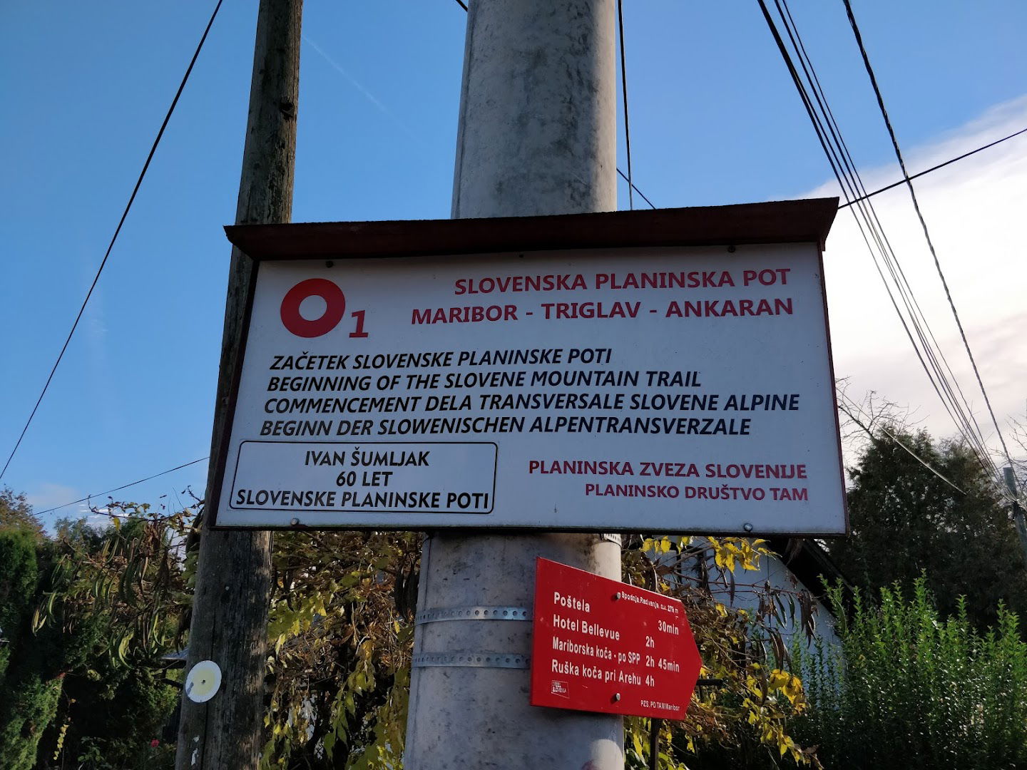 Slovenian Mountain Hiking Trail