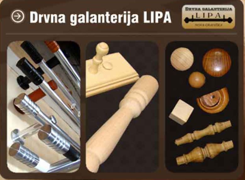 Lipa drvena galanterija