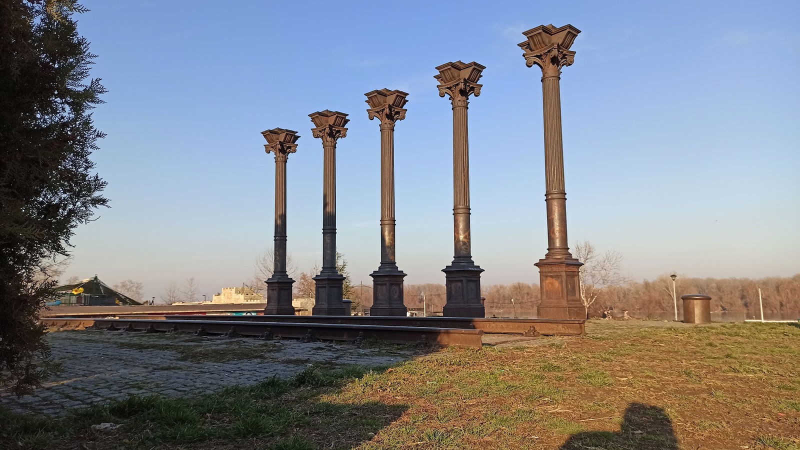 The Zemun Train Station Monument