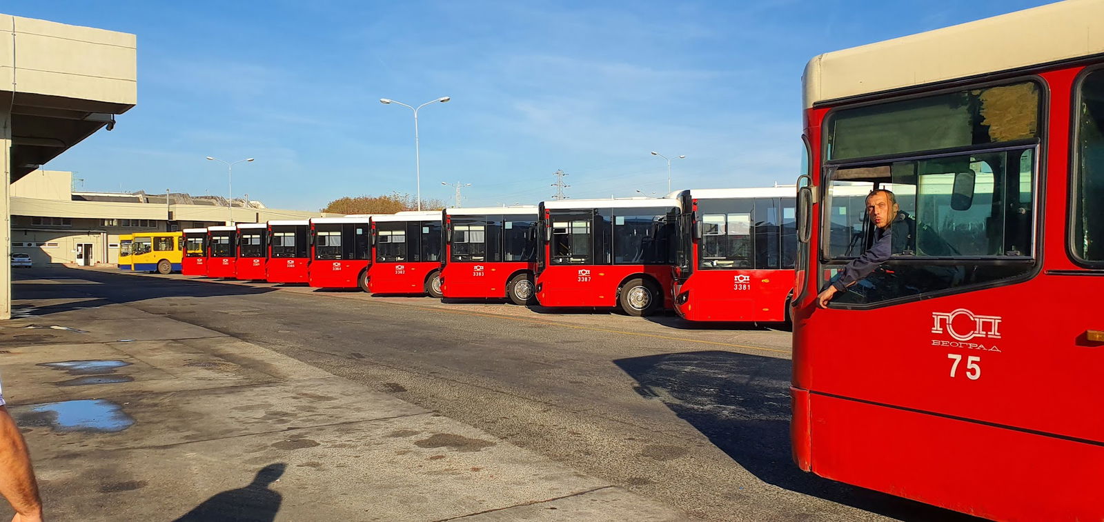 City Public Transportation garage Kosmaj