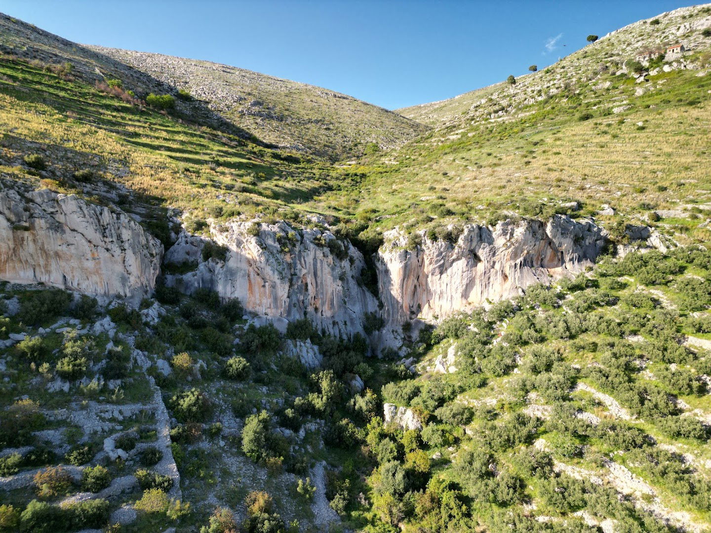 Sveti Vid (Mala Stina) climbing crag