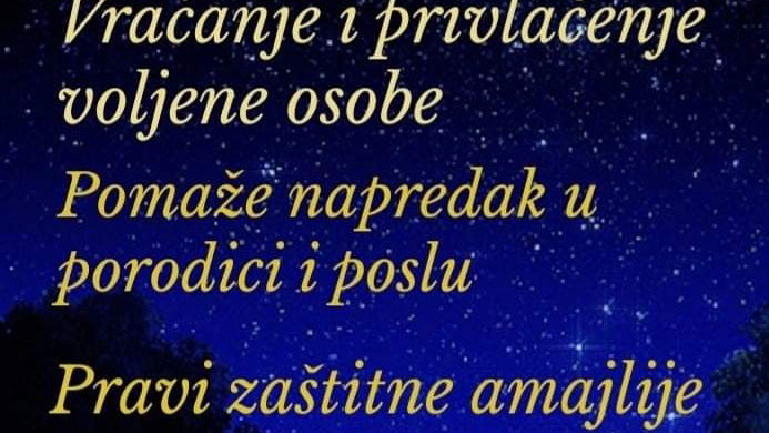 VRACANJE VOLJENIH OSOBA