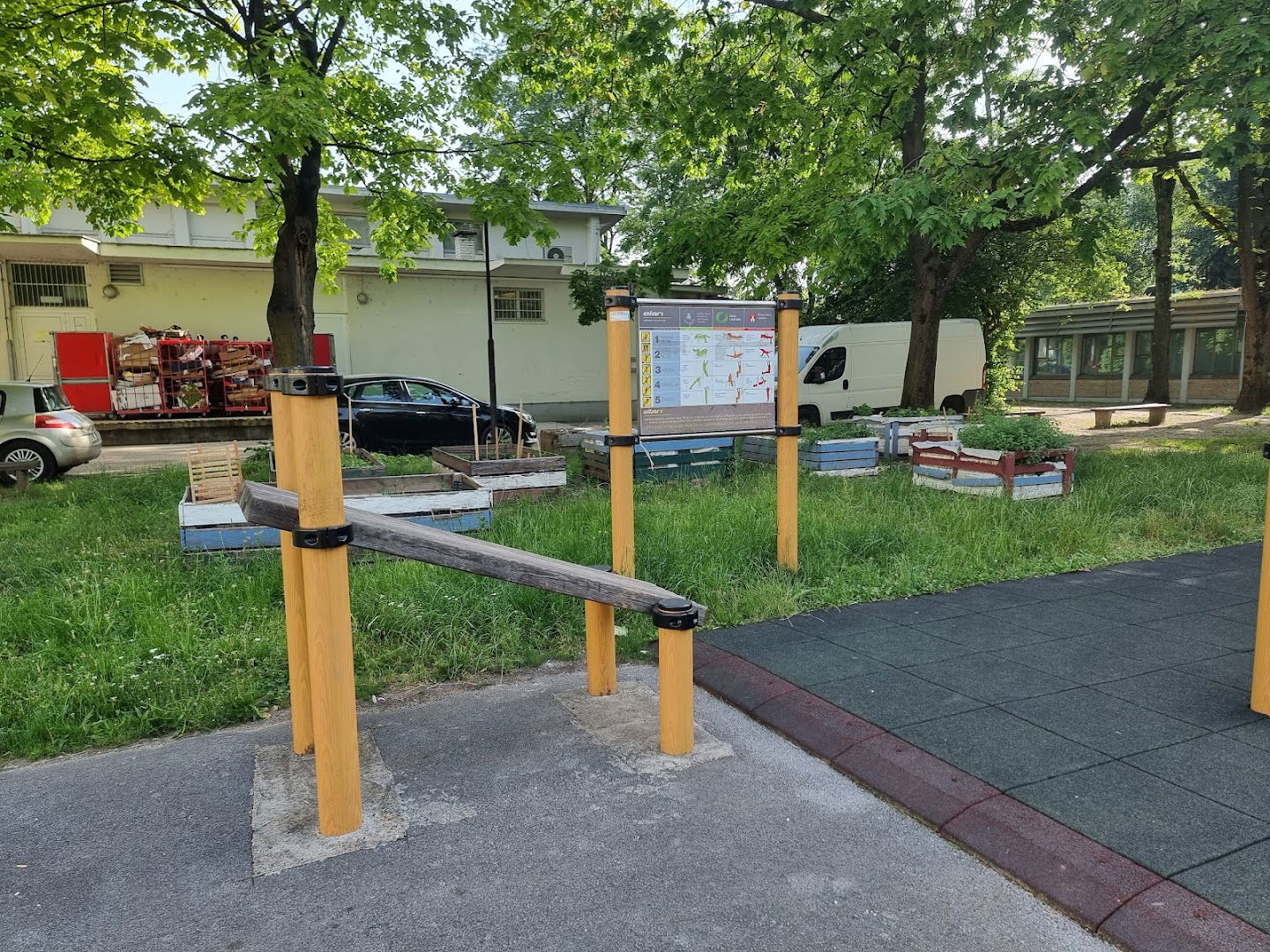 Šerkc street gym