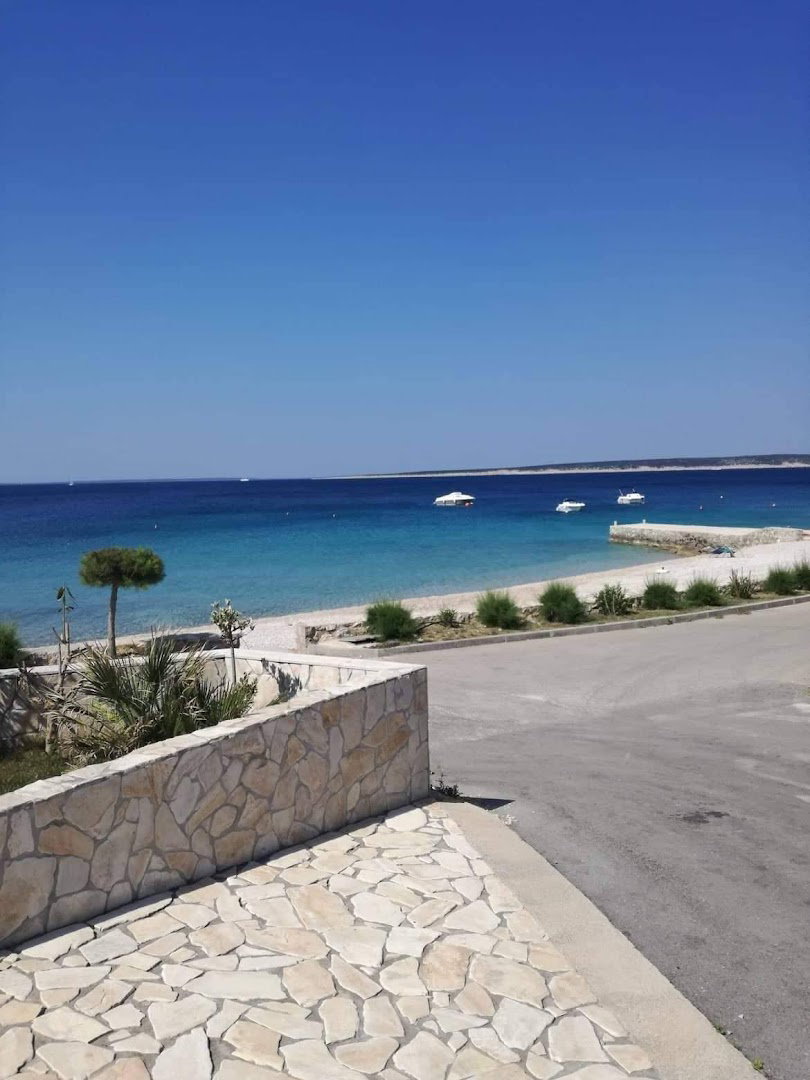Beach apartment in Mandre otok Pag