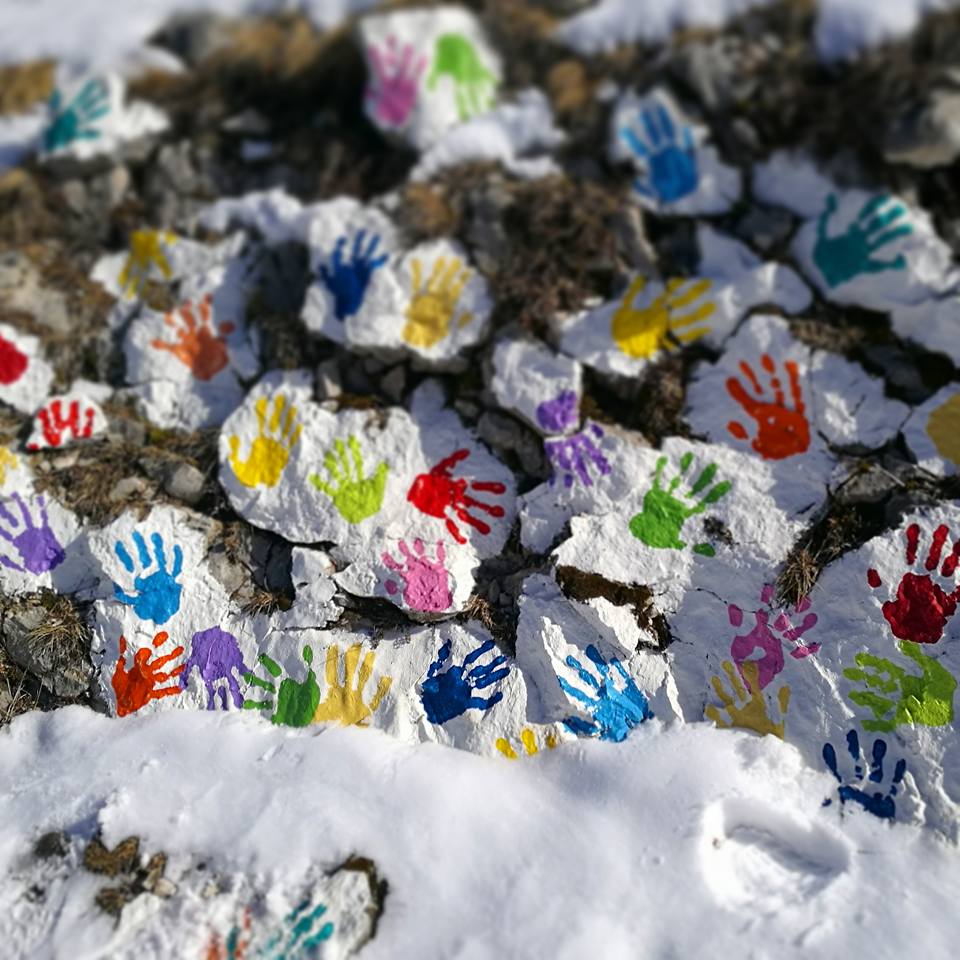 Palm Prints, Učka Land Art Trail