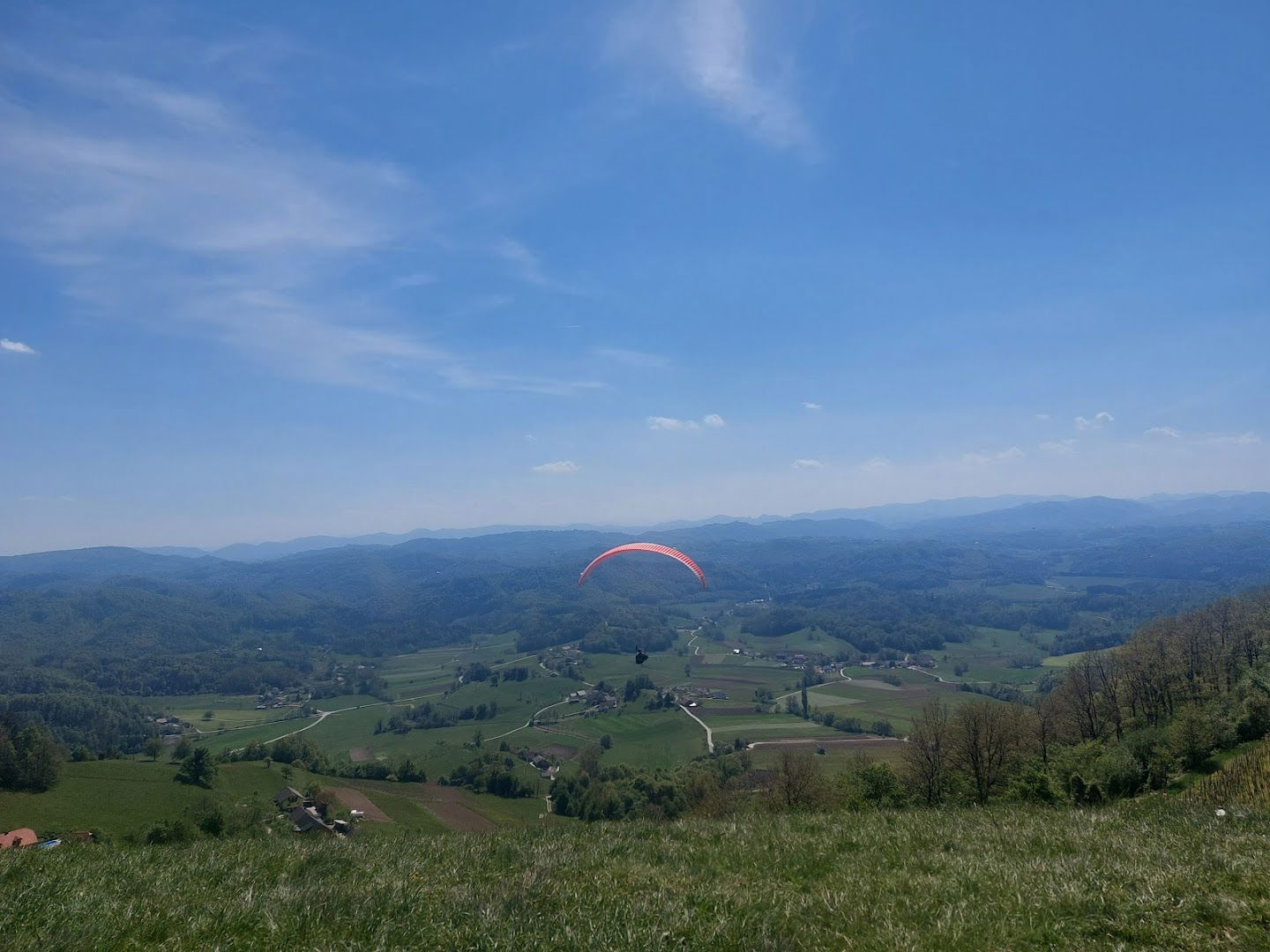 Start - paragliding